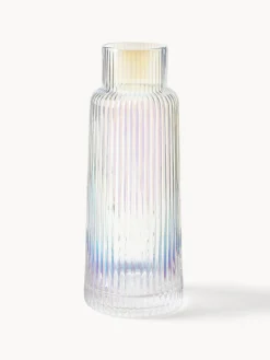 Jarra iridiscente con relieve Minna, 1,1 L