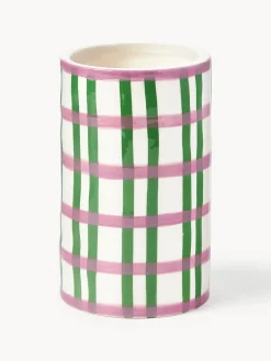 Jarrón artesanal de porcelana Clash, 13 cm