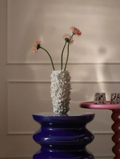 Jarrón de diseño Coral, 25 cm