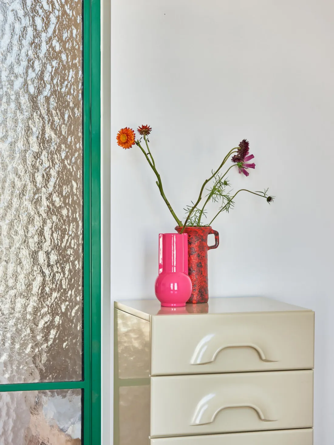 Jarrón de diseño Rapunzel, 20 cm