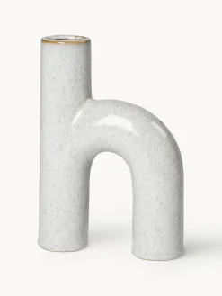 Jarrón de gres de diseño Hector, 19 cm