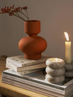 Jarrón de gres Elta, 16 cm