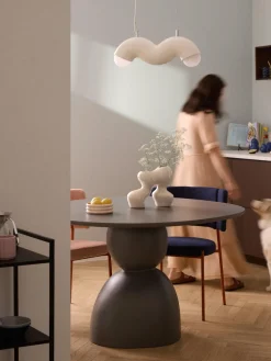 Jarrón de gres Madhuri, 25 cm