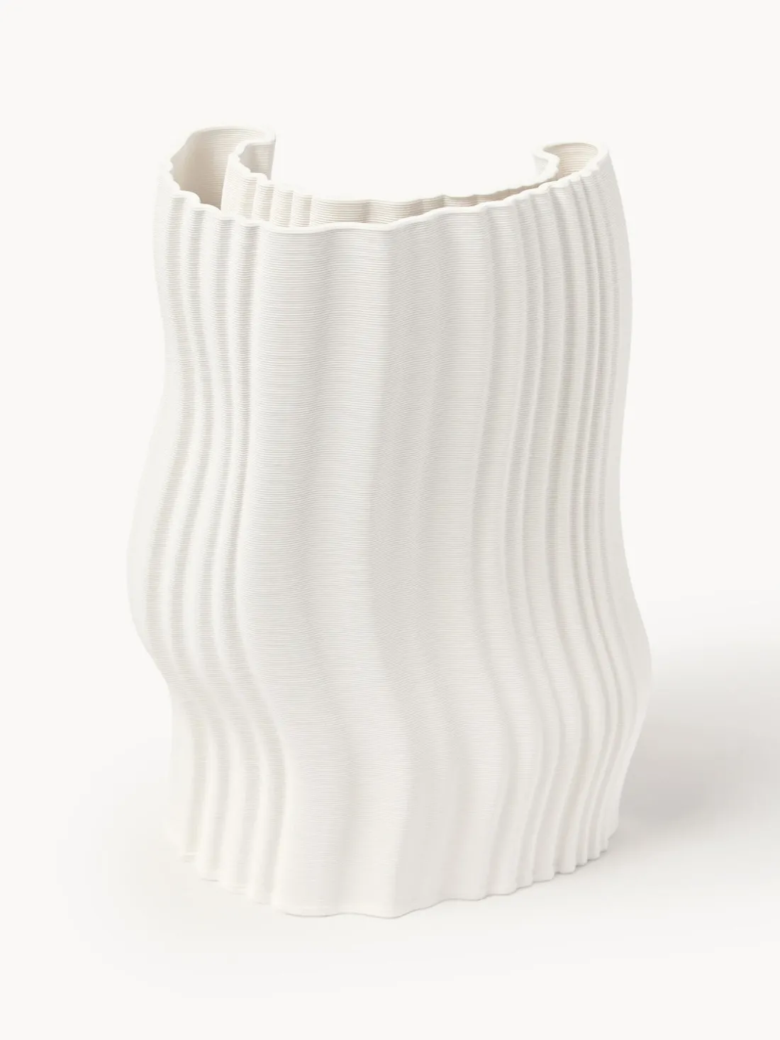 Jarrón de gres Moire, 30 cm