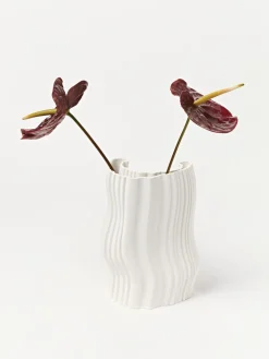 Jarrón de gres Moire, 30 cm