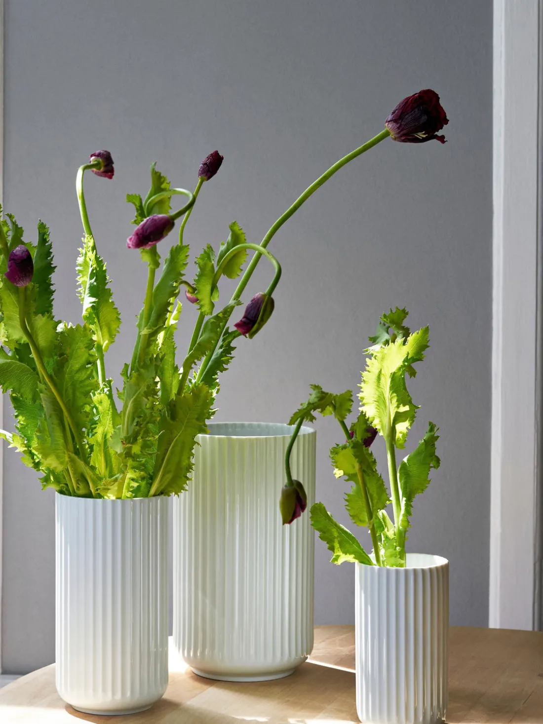 Jarrón de porcelana Lyngby, 25 cm