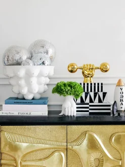 Jarrón de porcelana Marcel, 15 cm