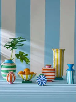 Jarrón de porcelana Portofino