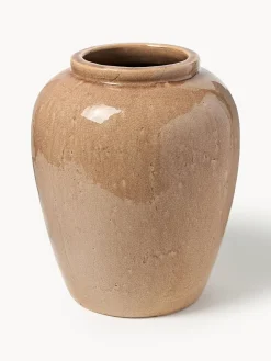 Jarrón de suelo de terracota Veda, 39 cm