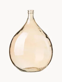 Jarrón de suelo de vidrio Drop, Al 56 cm