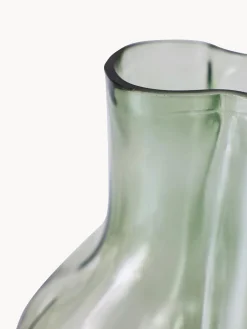 Jarrón de vidrio artesanal Gleam, 22 cm