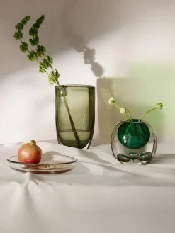 Jarrón de vidrio Aurum, 28 cm