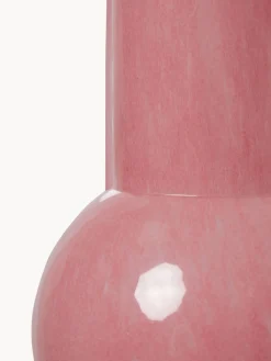 Jarrón de vidrio de diseño Flamingo, Al 25 cm