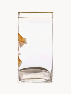 Jarrón de vidrio Lipsticks, 30 cm