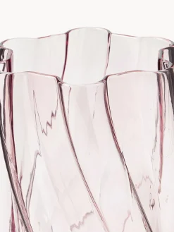 Jarrón de vidrio Marshmallow, 25 cm