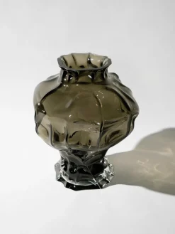 Jarrón de vidrio soplado Ammonit, 30 cm