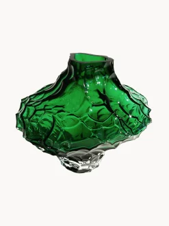 Jarrón de vidrio soplado Canyon, 23 cm