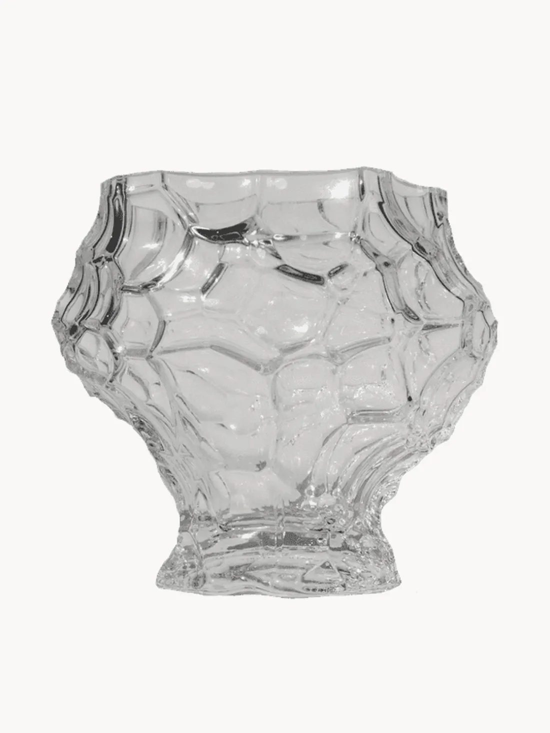 Jarrón de vidrio soplado Canyon, 18 cm