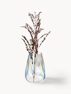 Jarrón de vidrio soplado Rainbow, 26 cm