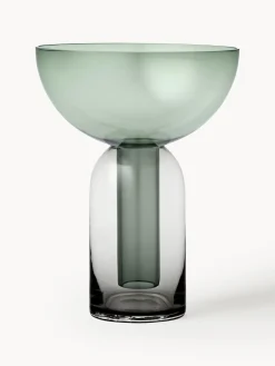 Jarrón de vidrio soplado Torus, 20 cm