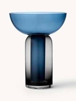 Jarrón de vidrio soplado Torus, 33 cm
