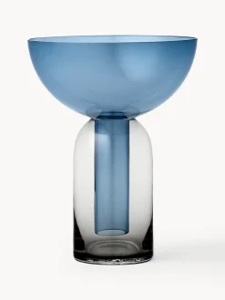 Jarrón de vidrio soplado Torus, 20 cm