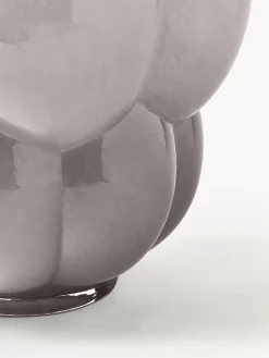 Jarrón de vidrio soplado Uva, 35 cm