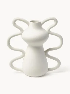 Jarrón en forma orgánica de diseño Luvi, 32 cm