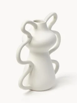 Jarrón en forma orgánica de diseño Luvi, 32 cm