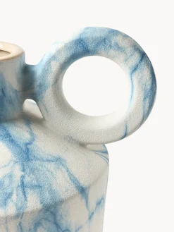 Jarrón en look mármol Kiko, 27 cm