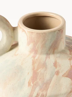 Jarrón en look mármol Kiko, 27 cm