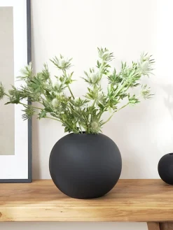 Jarrón esfera artesanal Ball, 20 cm