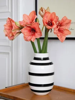 Jarrón grande artesanal de cerámica Omaggio, 31 cm