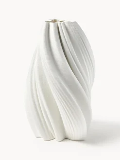 Jarrón grande de porcelana en 3D Melody, 42 cm