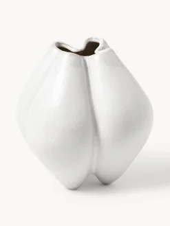 Jarrón pequeño de gres Frida, 19 cm