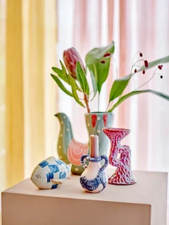 Jarrón pintado a mano Trudy, 19 cm