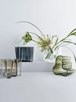 Jarrón soplado artesanalmente Alvar Aalto, 16 cm