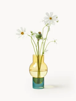 Jarrón soplado artesanalmente Bubble, 27 cm