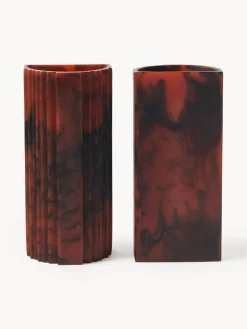 Jarrones Jabu, 2 uds., 25 cm