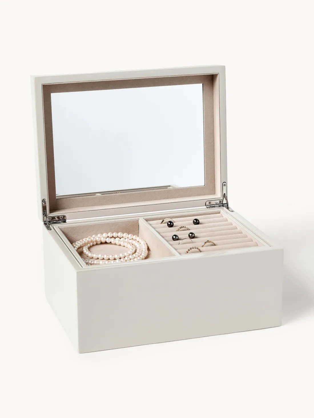 Joyero con espejo Taylor