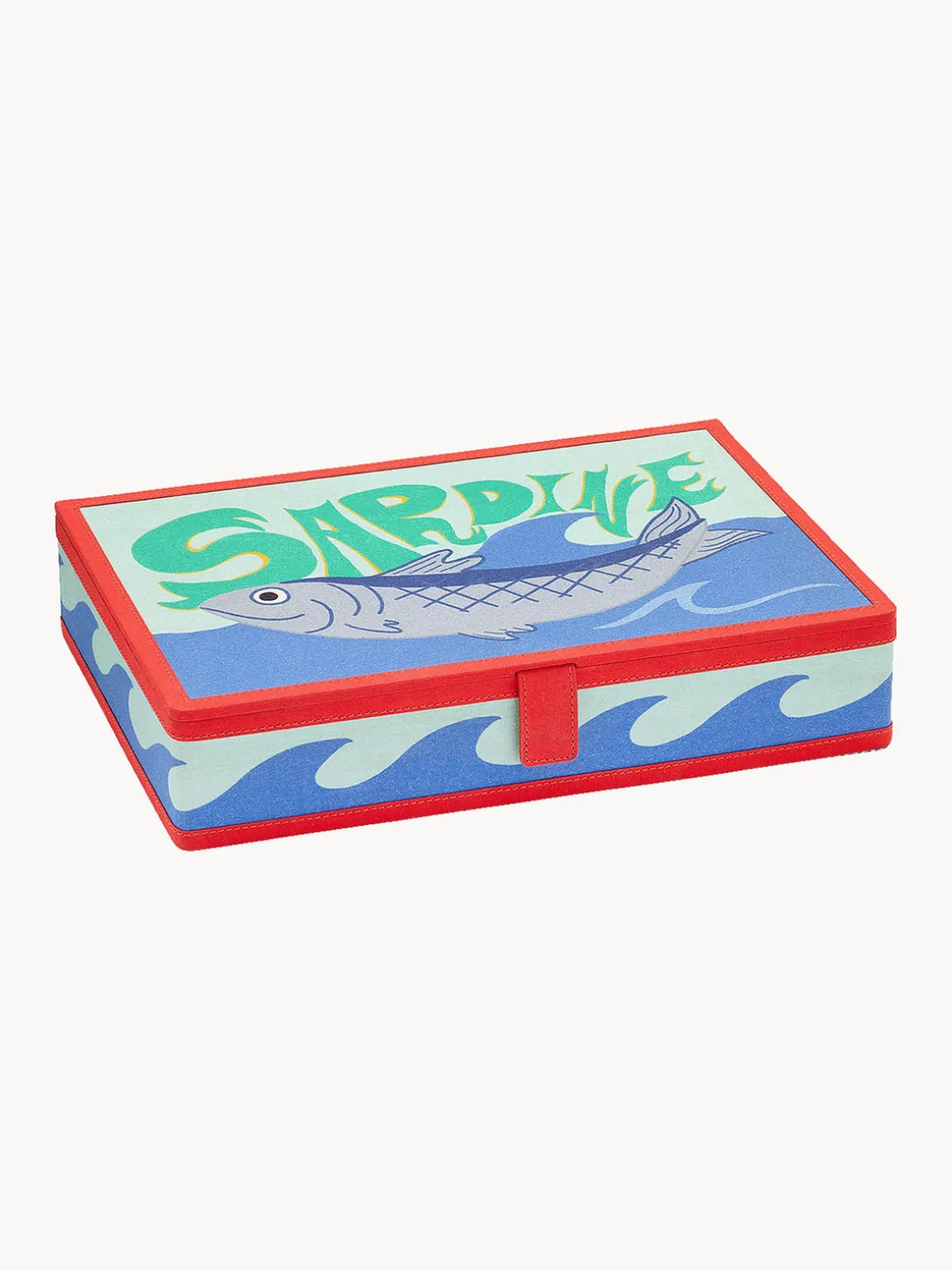 Joyero pintado a mano Sardine