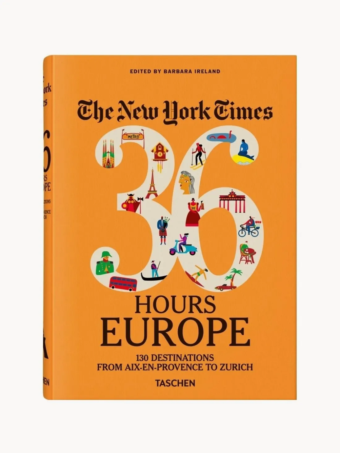 Libro ilustrado 36 Hours, Europe