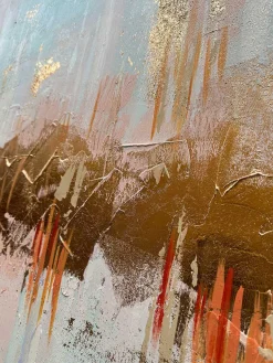 Lienzo pintado a mano Interferenza di Colori