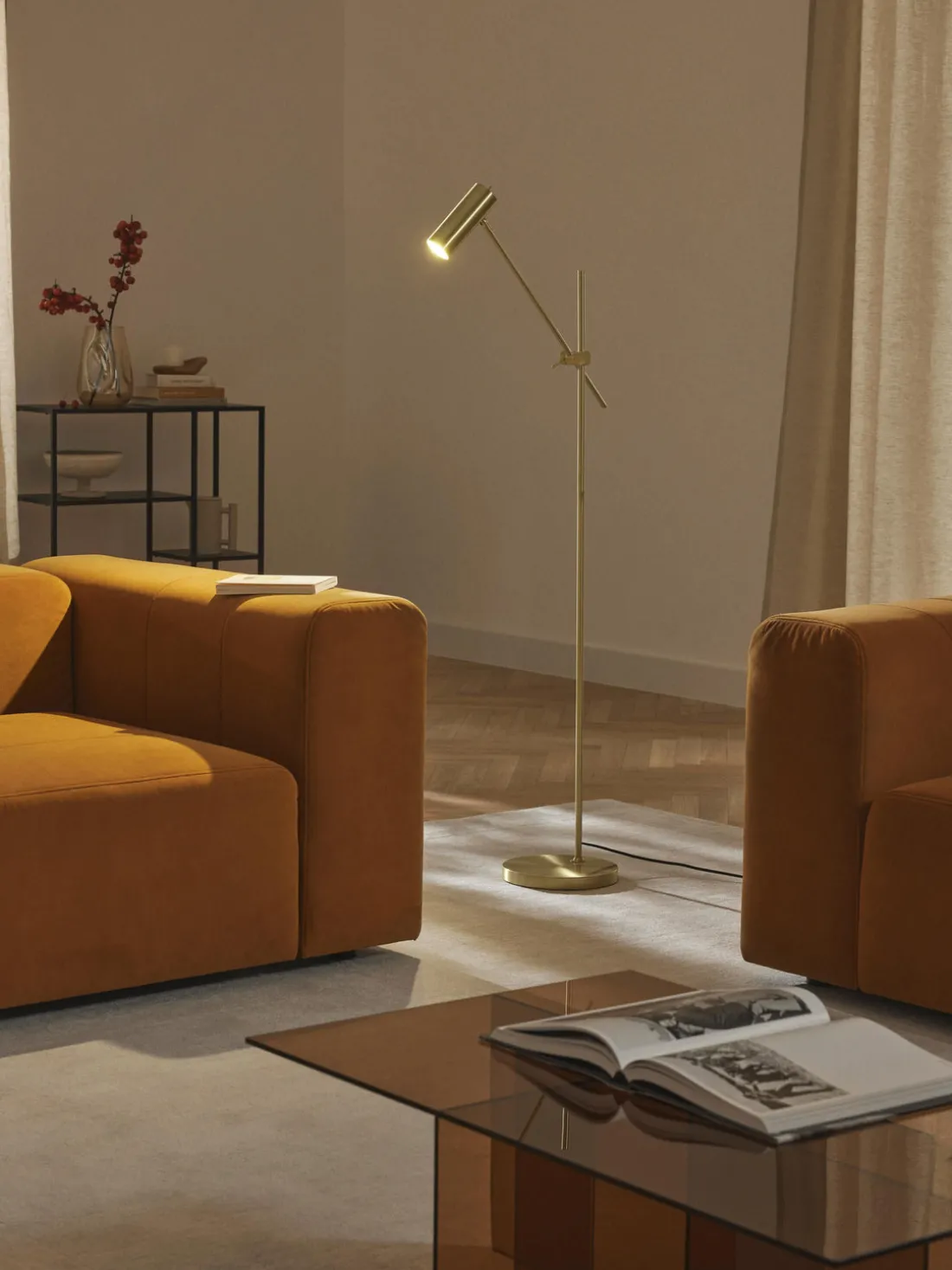 Lámpara de lectura Cassandra