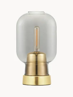 Lámpara de mesa Amp Smoke Brass EU