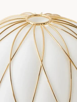 Lámpara de mesa artesanal Pinecone