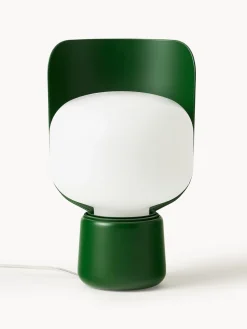 Lámpara de mesa artesanal pequeña Blom