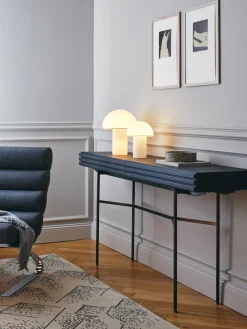 Lámpara de mesa artesanal soplada Onfale, tamaños diferentes