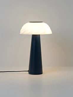 Lámpara de mesa artesanal Anya