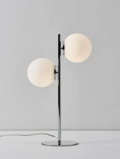 Lámpara de mesa de vidrio opalino Atlanta